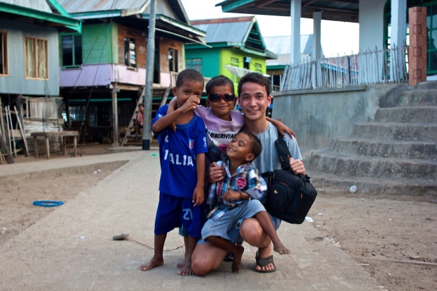 Little rascals and I in Komodo, Indonesia. 2014.